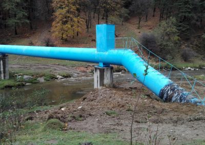 Lucrari de reparatii capitale la conducta de aductiune apa DN 1200 Sadu-Sibiu