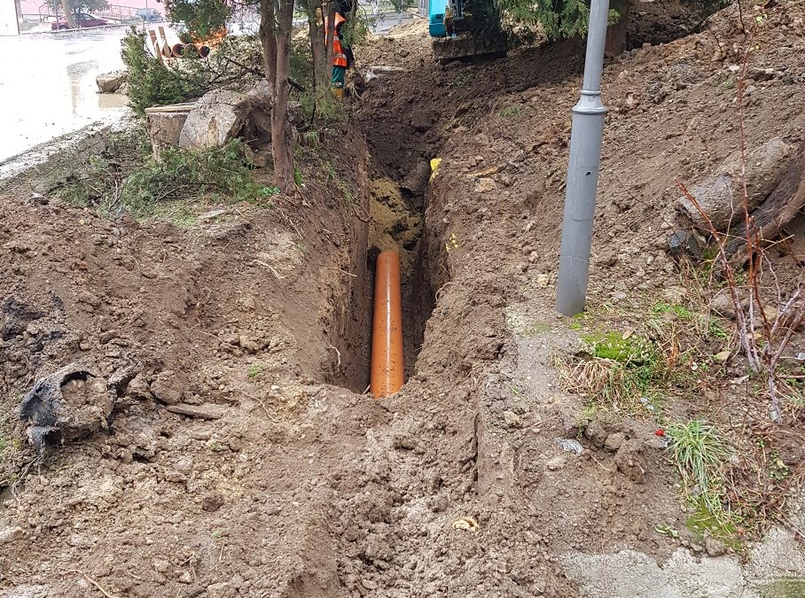Relocarea utilitatilor din incinta spitalului, intre cladirea Centrala termica si cladirea Post TRAFO (Proiectare si Executie)